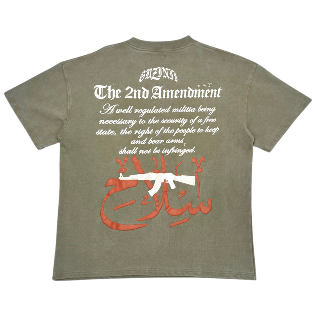 Gunzinii 2nd Amendment Tee Olive