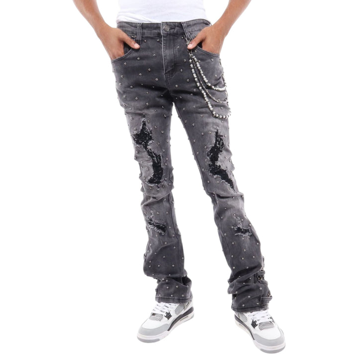 Gunzinii Flare Jean Vintage Grey