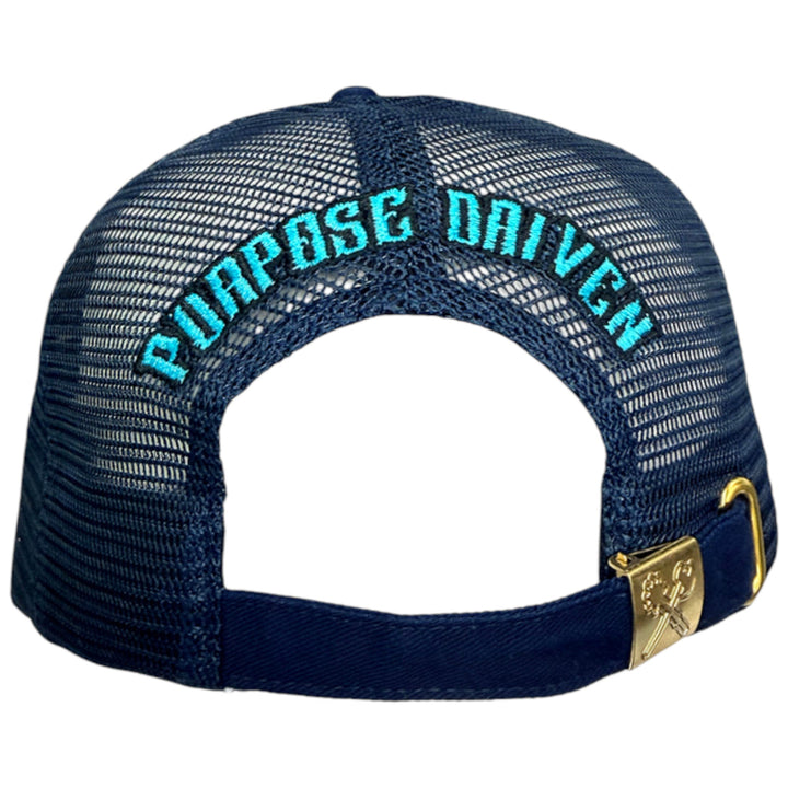 Blac Leaf Signature Leaf Plaid Trucker Hat
