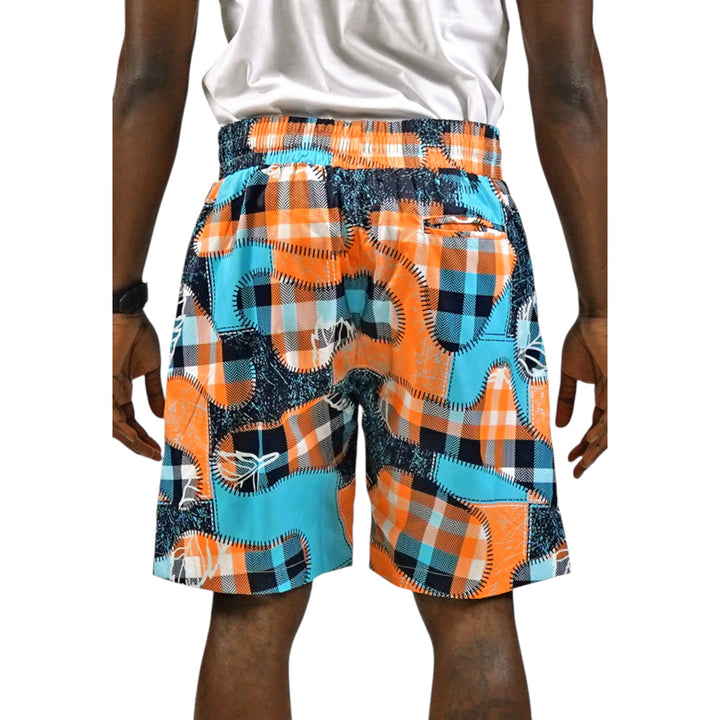 Blac Leaf Signature Leaf Plaid Short