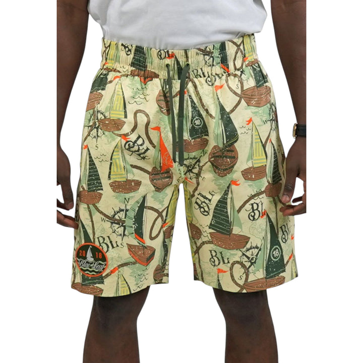 Blac Leaf Sailing Academy AOP Short Big & Tall
