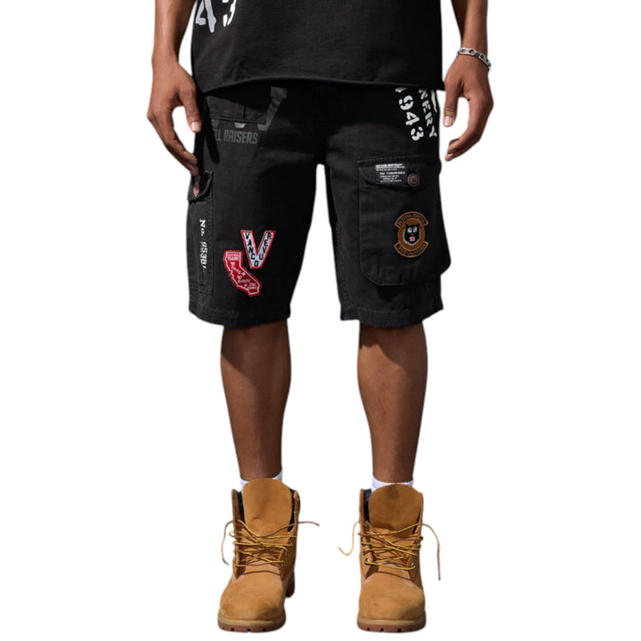 Jordan Craig Hell Raiser Cargo Shorts Black