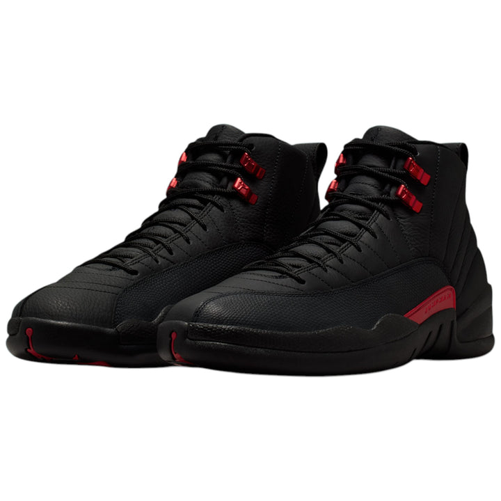 Jordan 12 Retro Bloodline Black Varsity Red