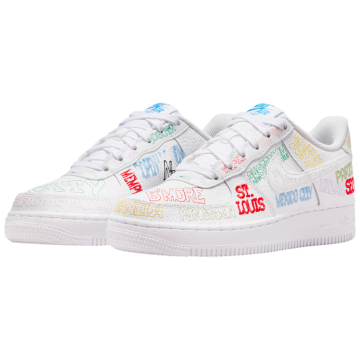 Nike Air Force 1 '07 LV8 LowWorld Tour White