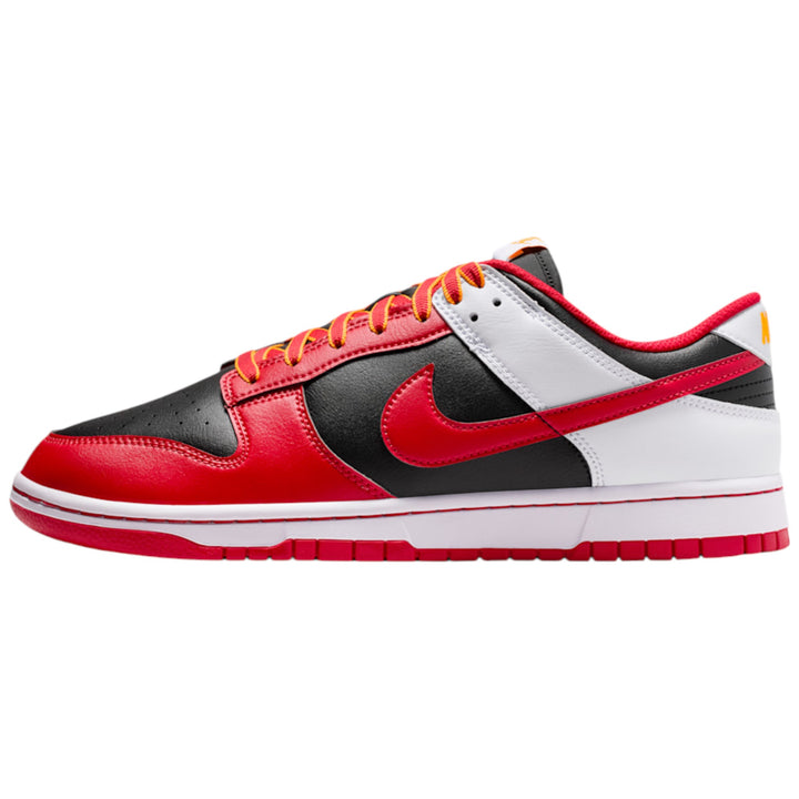 Nike Dunk Low Retro Black White University Red