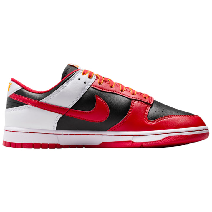 Nike Dunk Low Retro Black White University Red