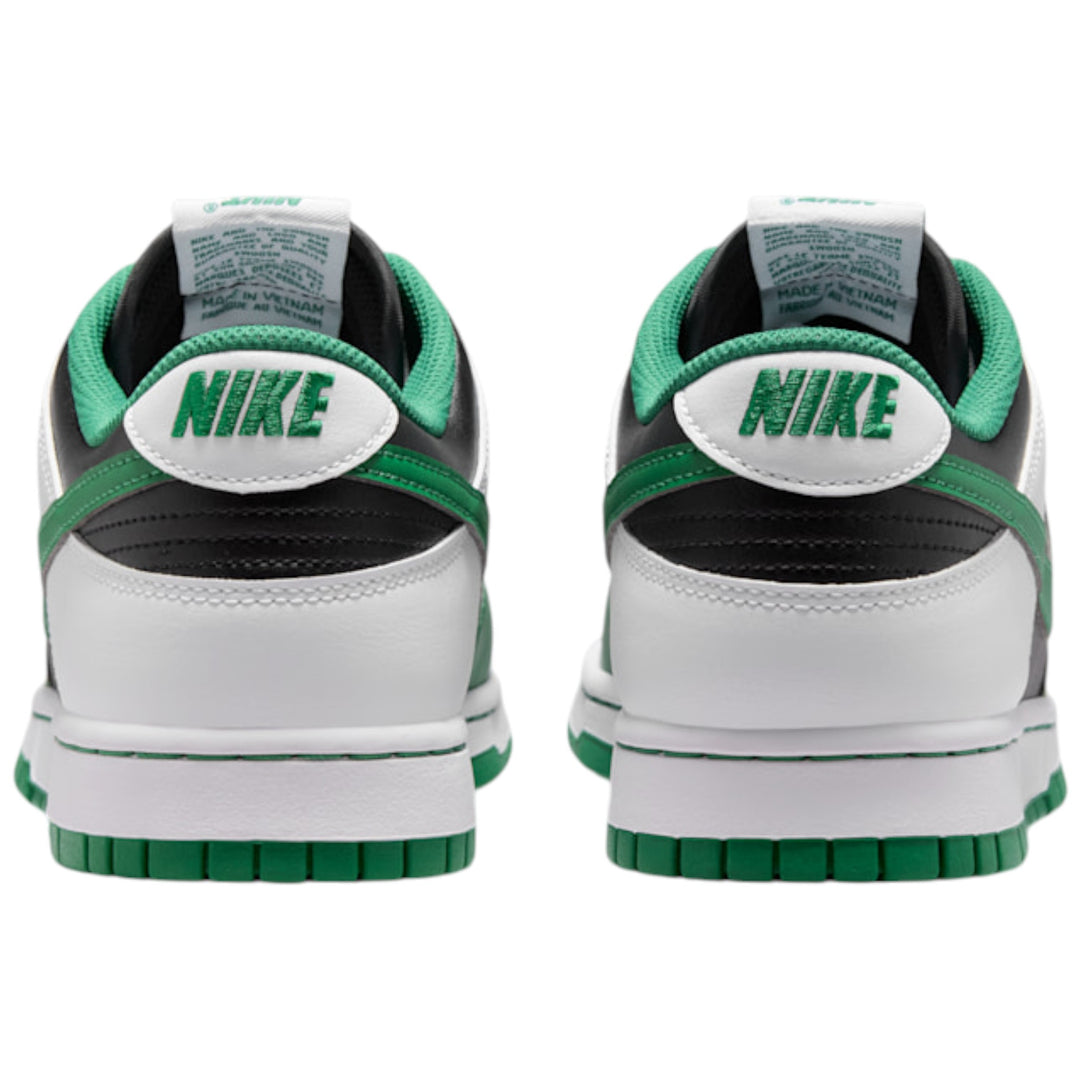 Nike Dunk Low Retro Black White Green