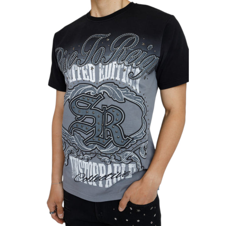 Smoke Rise Rise To Reign Tee Black