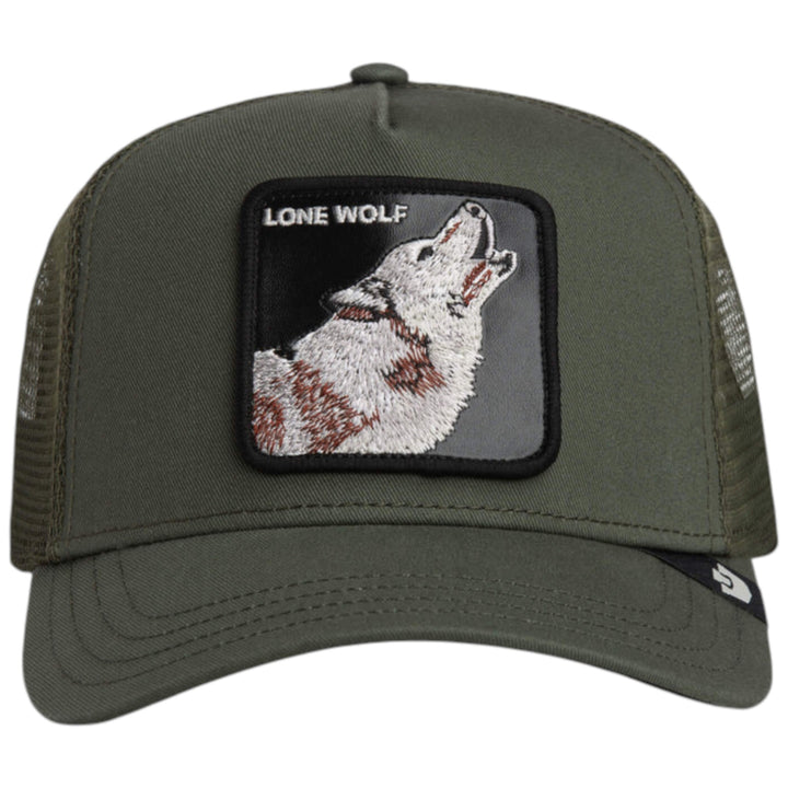 Goorin Lone Wolf Trucker Palm Olive