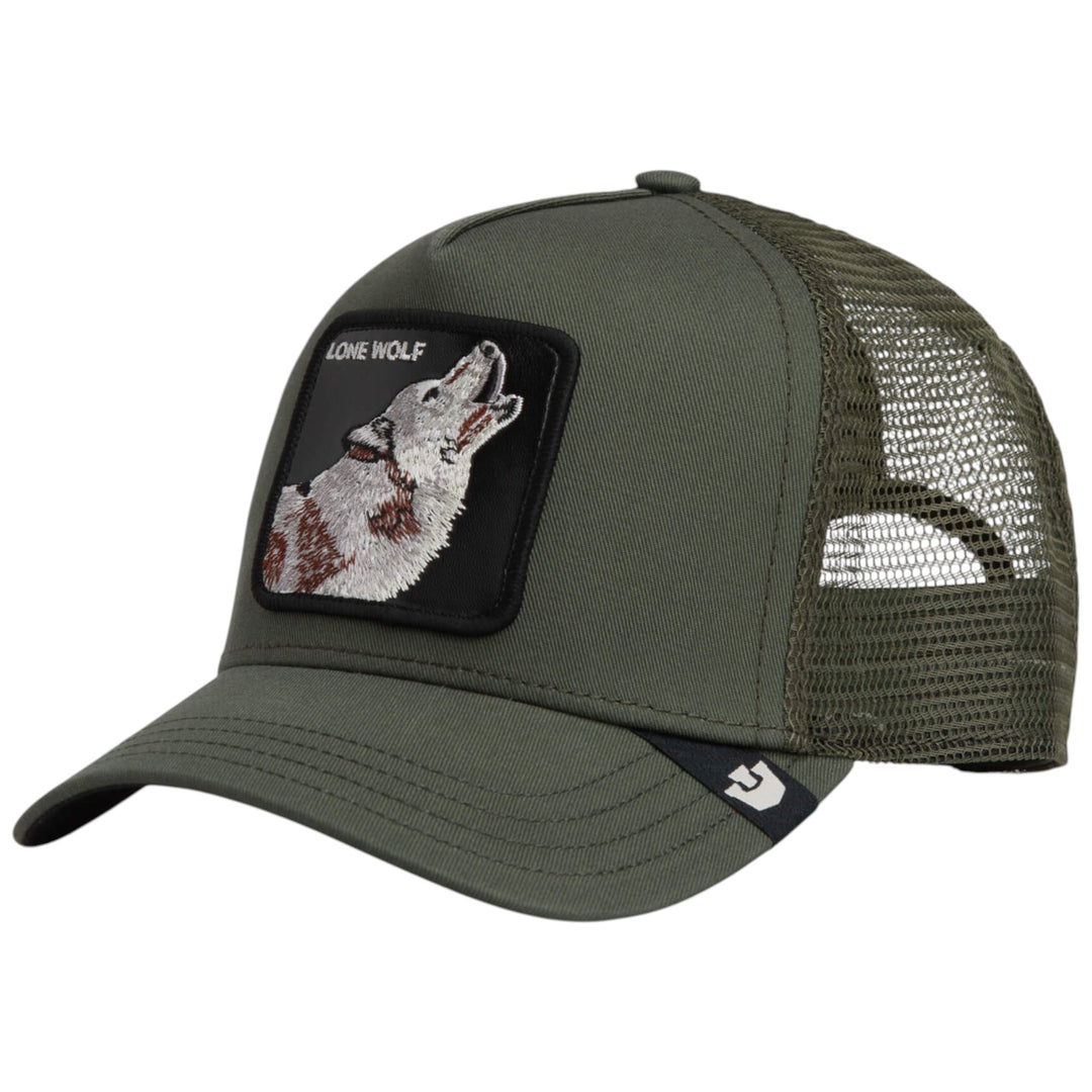 Goorin Lone Wolf Trucker Palm Olive
