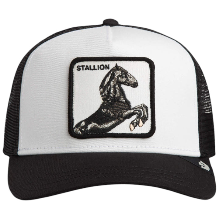 Goorin Stallion TruckerBlack And White