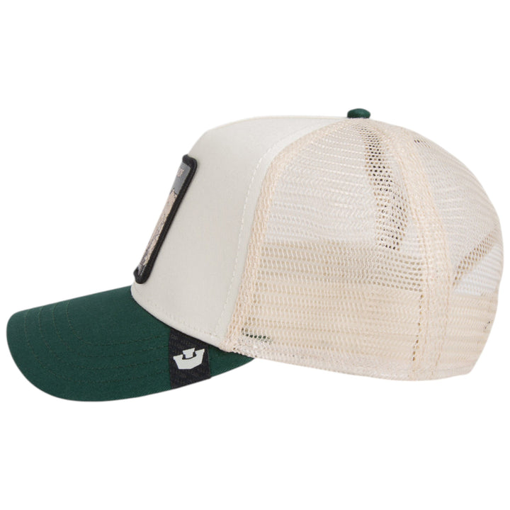 Goorin Bulletproof Trucker Chalk and Teal