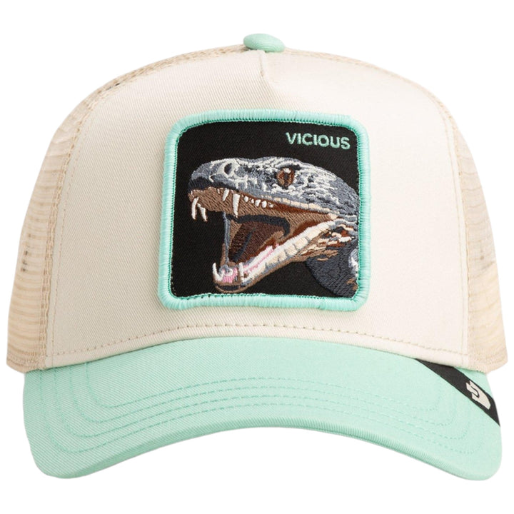 Goorin Vicious Trucker Cream And Mint