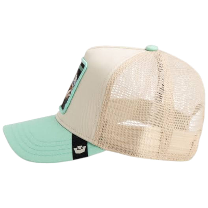 Goorin Vicious Trucker Cream And Mint