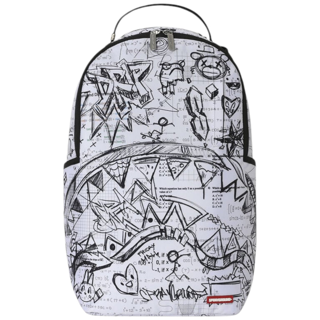 Sprayground DOODLES OVER MATH HOMEWORK DLXSR BACKPACK