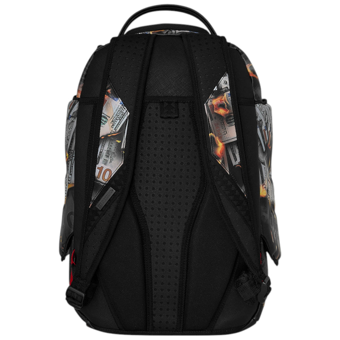 Sprayground SCORCHING MONEY FEATHERS DLXSV BACKPACK