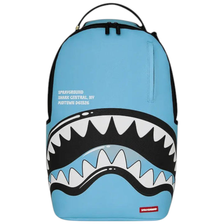 Sprayground SHARK CENTRAL BUBBLY LIGHT BLUE DLXSV BACKPACK