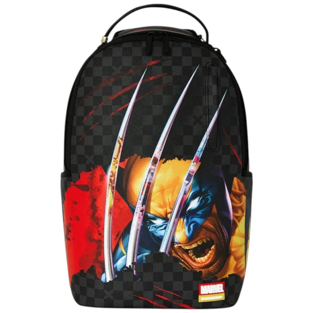 Sprayground MARVEL WOLVERINE SHARKMOUTH TEAR UP DLXSV BACKPACK