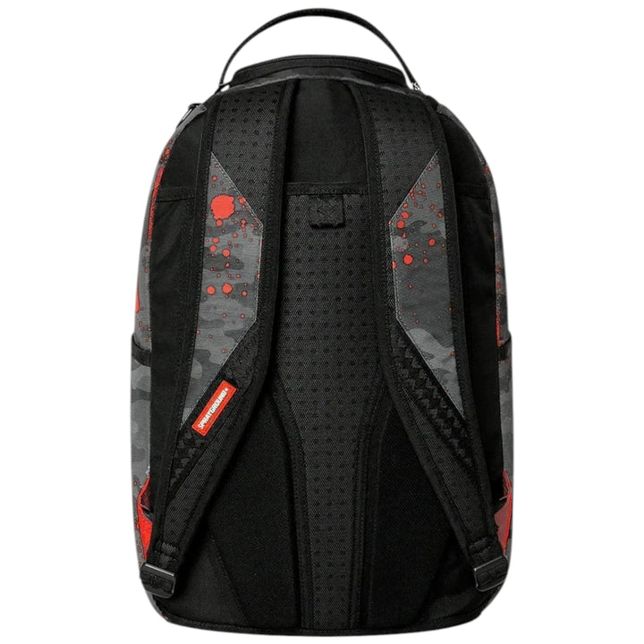 Sprayground SMURFS RED STENCIL DLXSR BACKPACK