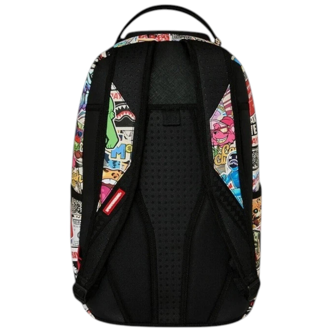 Sprayground PUNK STICKER SHARK DLXSV BACKPACK