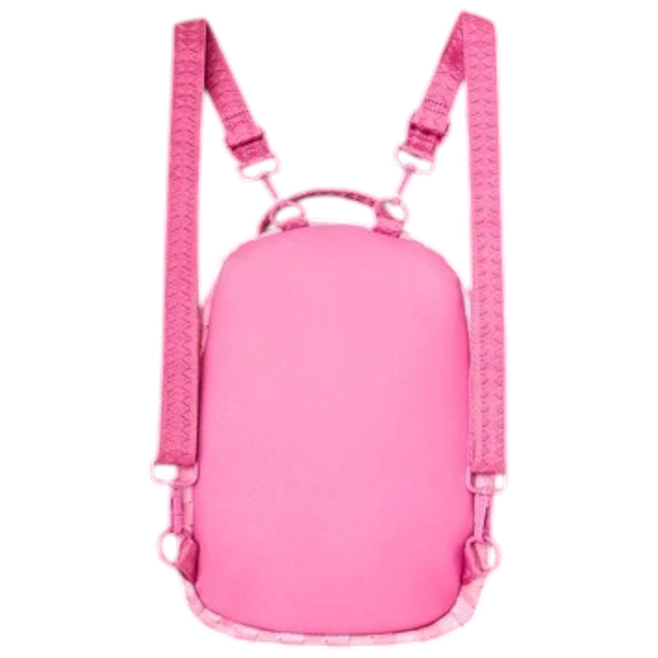 Sprayground PINK NEW CHECK FACES MINI BACKPACK