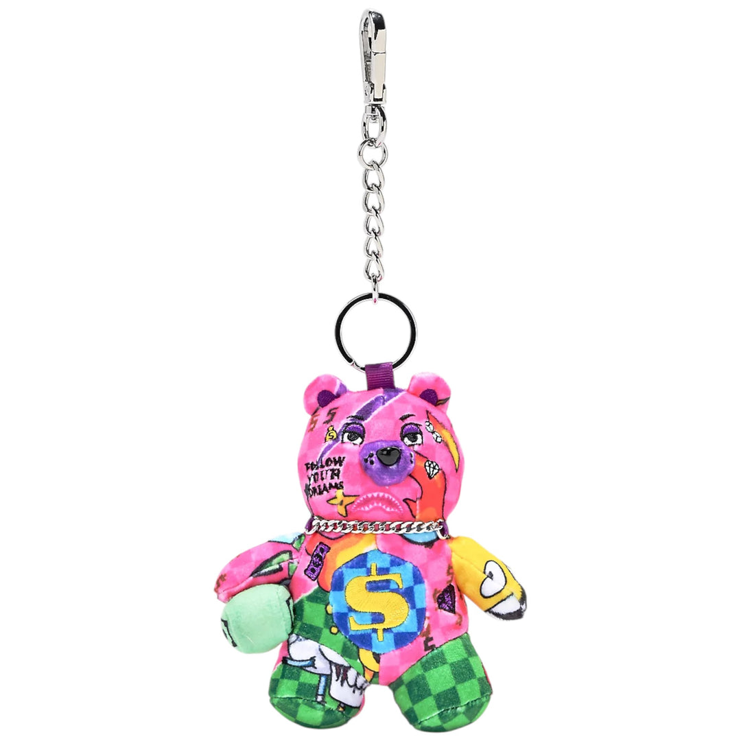 Sprayground WILD WTF BEAR KEYCHAIN