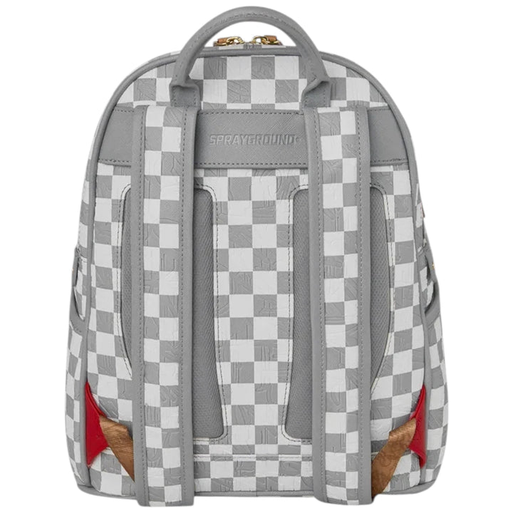Sprayground EMBOSSED CHECK CREAM SAVAGE