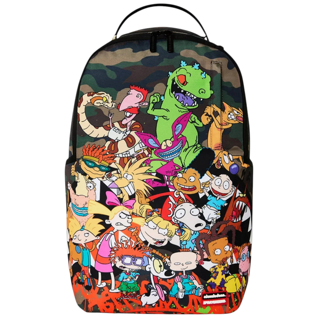 Sprayground 90'S NICK PINK CAMO DLXSR BACKPACK