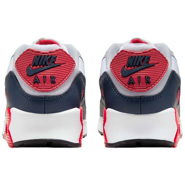 Nike Air Max 90 “USA” White, Cool Grey, University Red