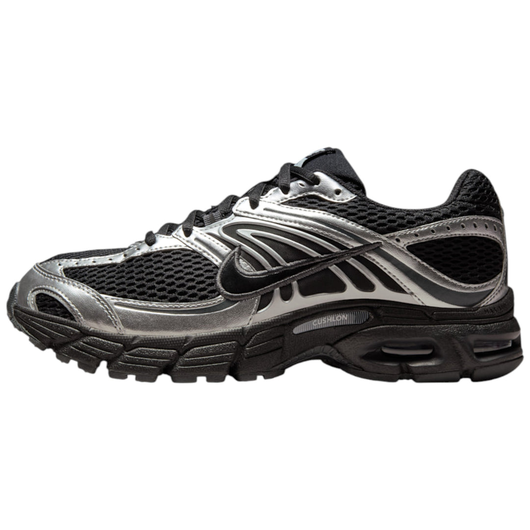 Nike Womens Air Max Moto 2K Black And Metallic Silver