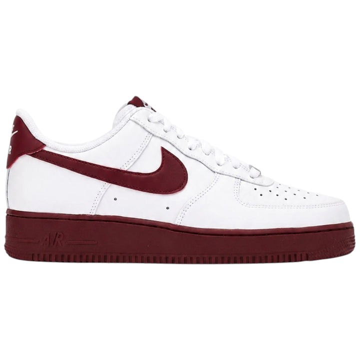 Nike Air Force 1 07 White And Team Red