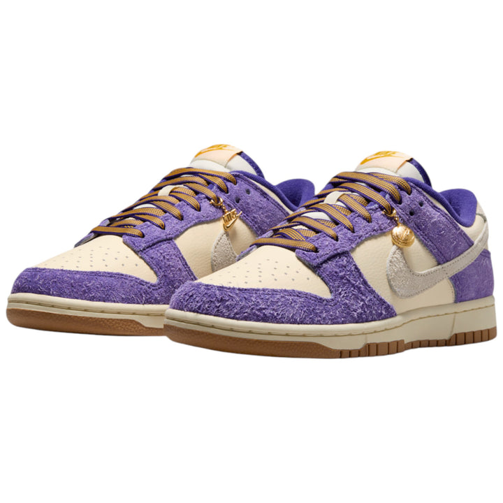 Nike Womens Dunk Low "Game Day" Purple And Yellow