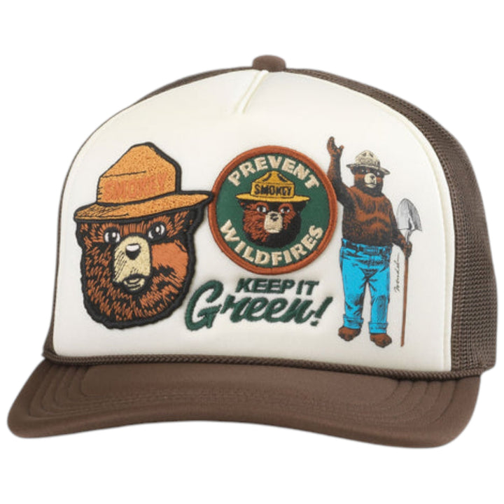 American Needle Smokey Bear Roscoe Iconic Foam