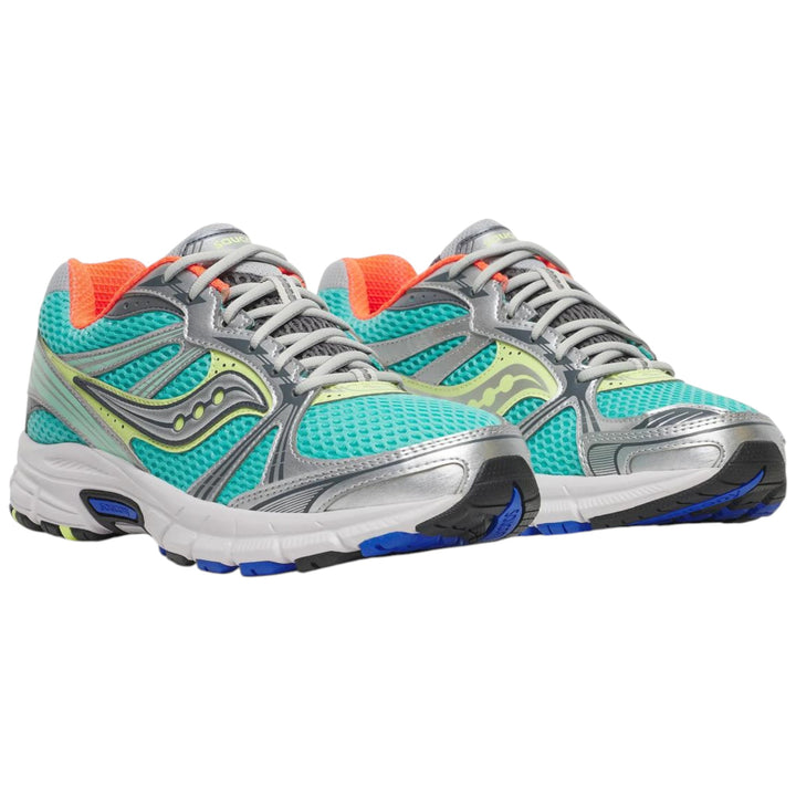 Saucony Grid Legacy Island Teal And Silver