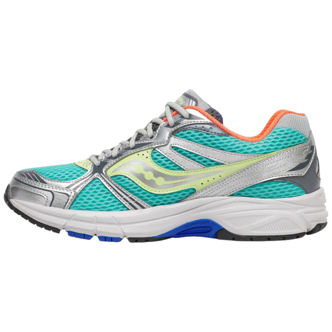 Saucony Grid Legacy Island Teal And Silver