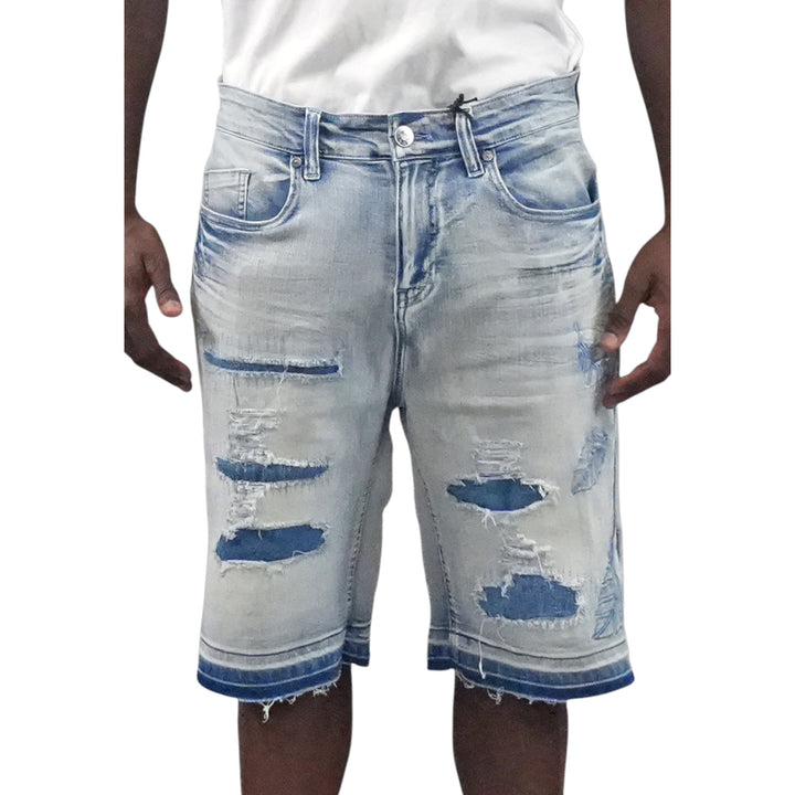 Blac Leaf Honor Thyself Denim Shorts