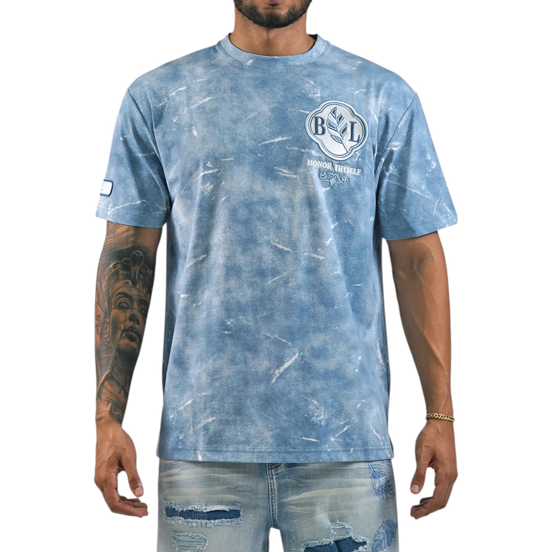 Blac Leaf Honor Thyself Blue Marble Shirt