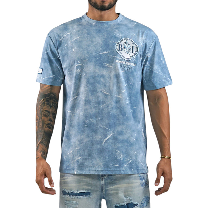 Blac Leaf Honor Thyself Blue Marble Shirt