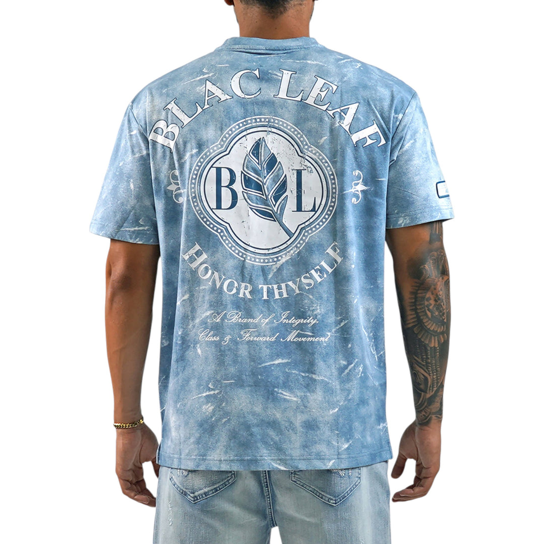 Blac Leaf Honor Thyself Blue Marble Shirt