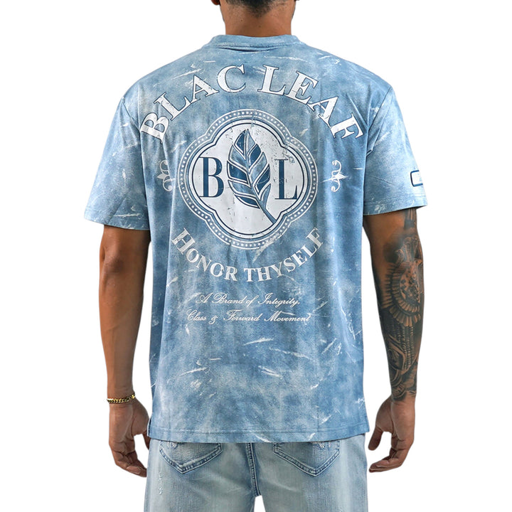 Blac Leaf Honor Thyself Blue Marble Shirt