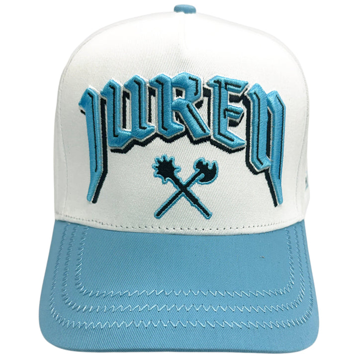 Juren Make It Count Trucker Hat White/Sky Blue