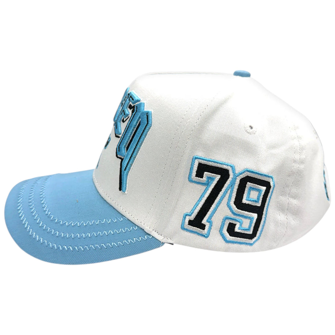 Juren Make It Count Trucker Hat White/Sky Blue