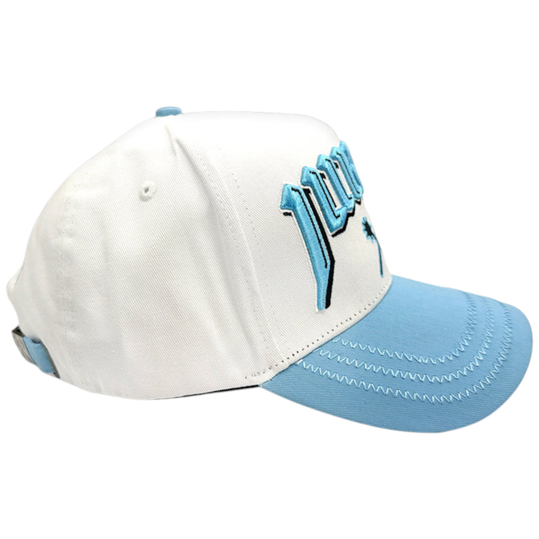 Juren Make It Count Trucker Hat White/Sky Blue