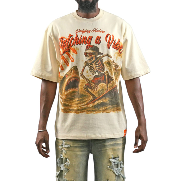 Juren Catching A Vibe Cream Shirt Big & Tall
