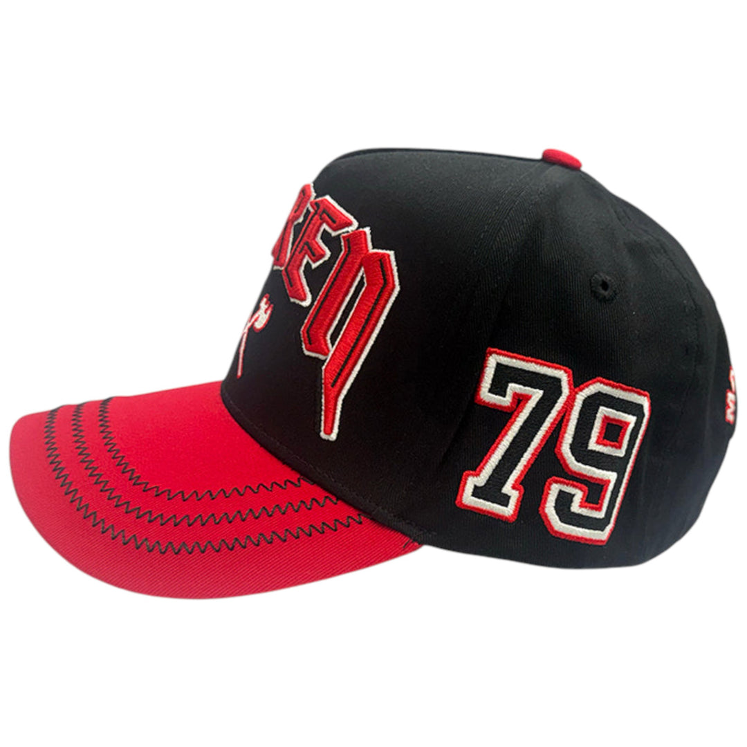 Juren Make It Count Trucker Hat Black/Red