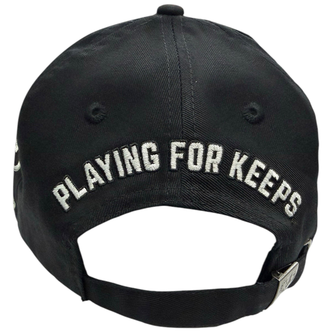 Juren Playing For Keeps Black Trucker Hat