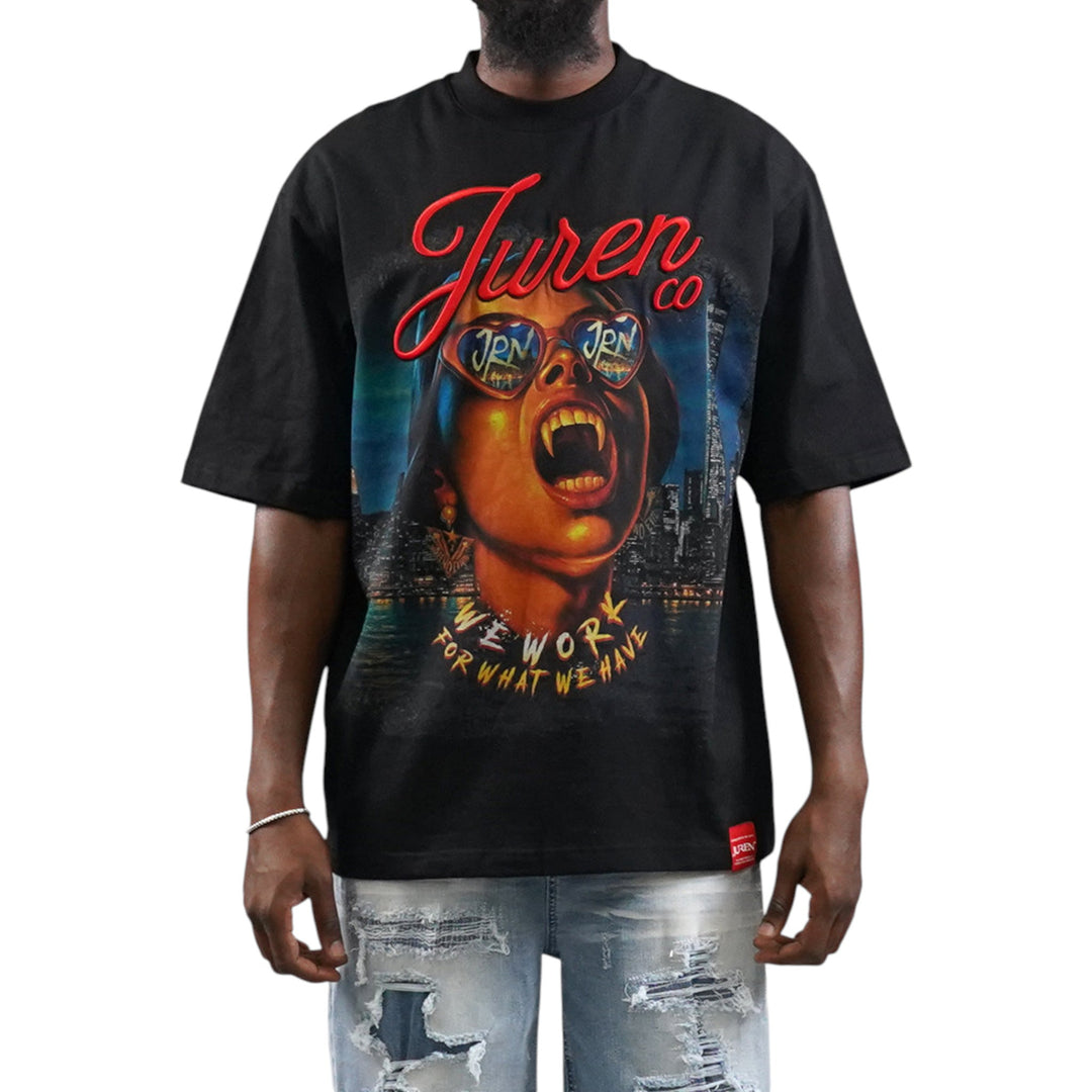 Juren Beware Of The Blood Suckers Black 2 Shirt Big & Tall