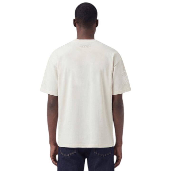 Pro Standard Miami Heat CJ Drop Shoulder Tee Eggshell