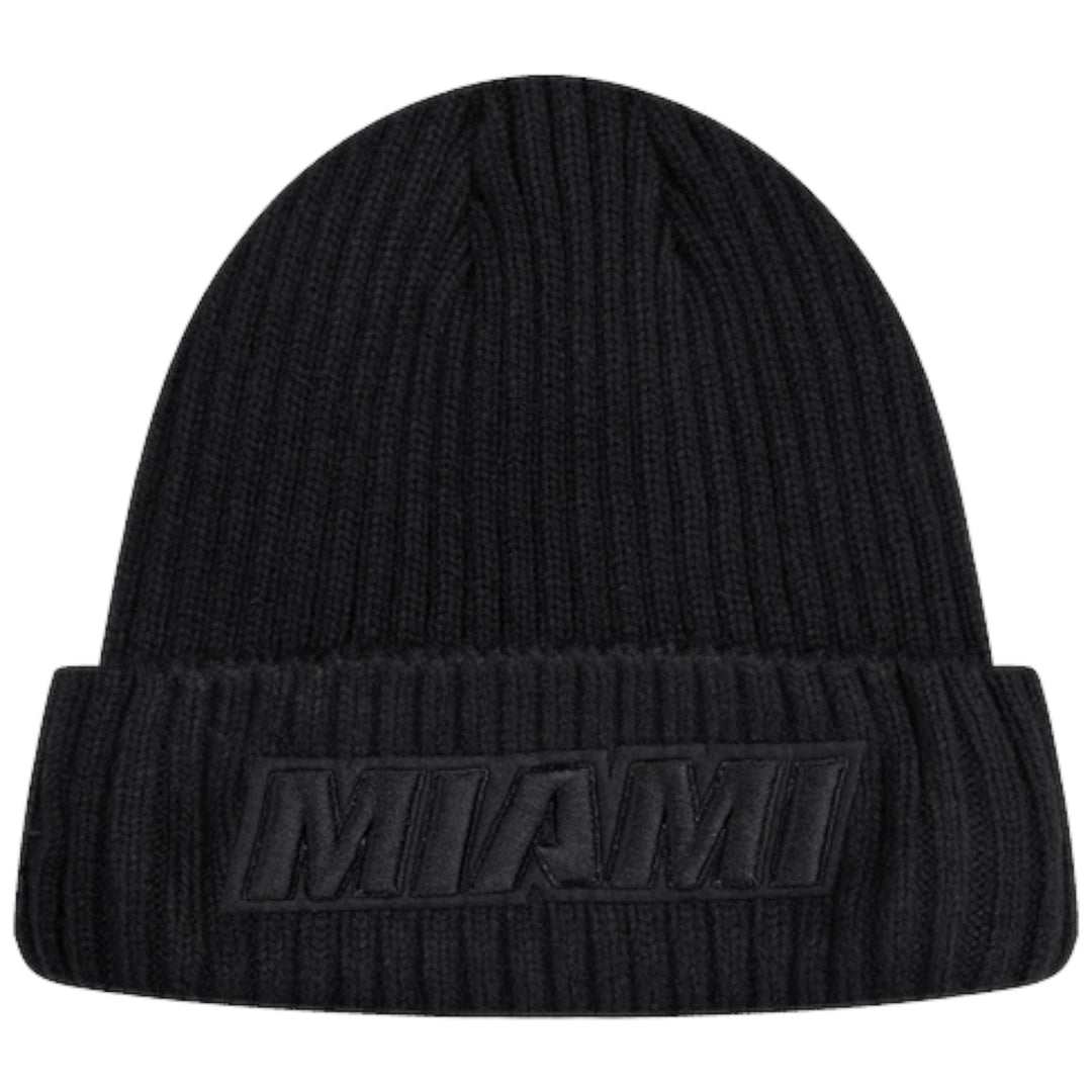 Pro Standard Miami Heat Beanie Black