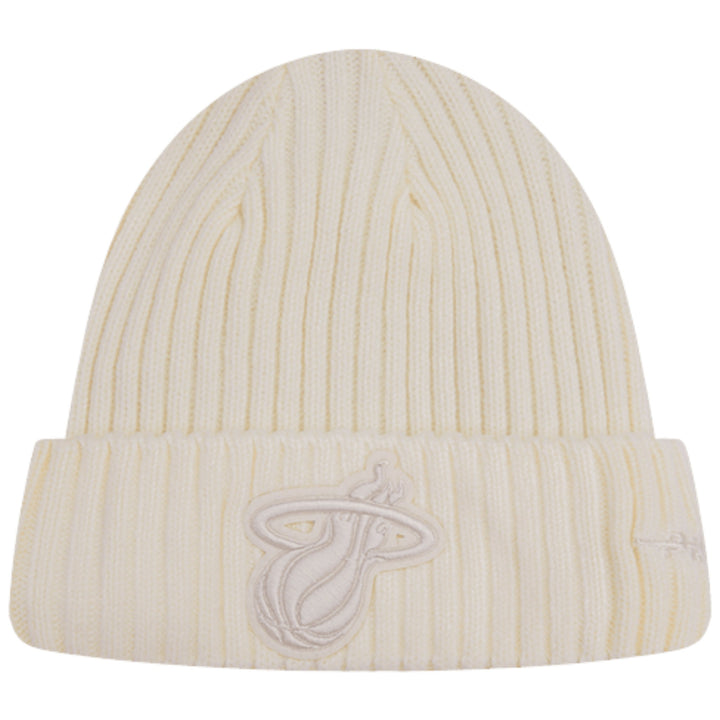 Pro Standard Miami Heat Beanie Eggshell